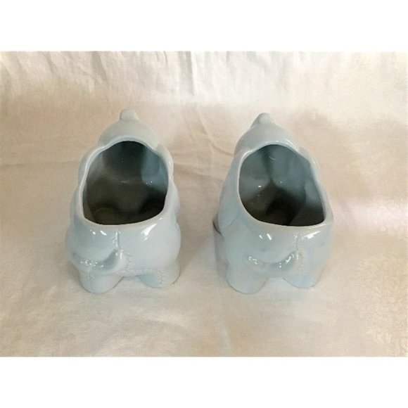 Pair of Ceramic Baby Elephant Planters - Picture 8 of 12